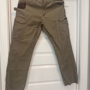 WRANGLER RIGGS workwear Men's Rugged Cargo Pants in 35x32